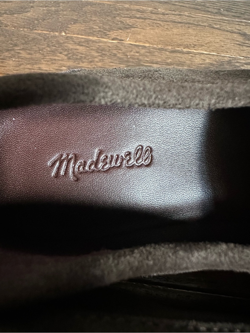 NWOB Madewell The Grayson Penny Loafer in Suede Carob Brown 8.5 - Picture 9 of 11